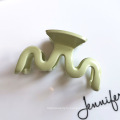 9см большой M Geometric Plastic Plastic Hair Clain Claw Claw